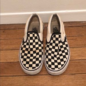 Classic slip on checkered Vans